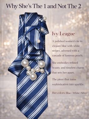 Women's Fashion Tie- IVY LEAGUE